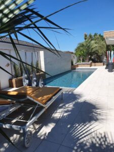 Piscine Traditionnelle de Luxe avec Membrane Armée 3D sur Le Bassin d’Arcachon