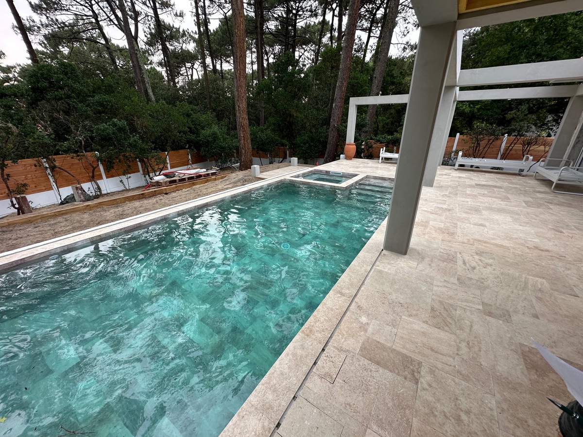 Pisciniste sur le Bassin d’Arcachon